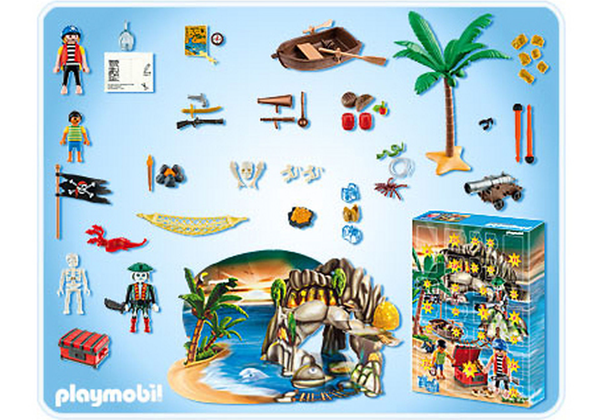 Calendrier de l`Avent Trésor des - 4164-A | PLAYMOBIL® Calendrier de l`Avent Trésor des - 4164-A | PLAYMOBIL®